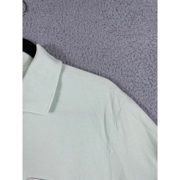 Lacoste Mens Size 6 Short Sleeve Polo Shirt Light Green *Flaws - Picture 11 of 12